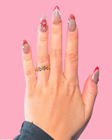Crimson Petal Elegance