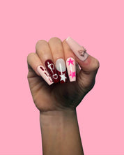 Blush & Burgundy