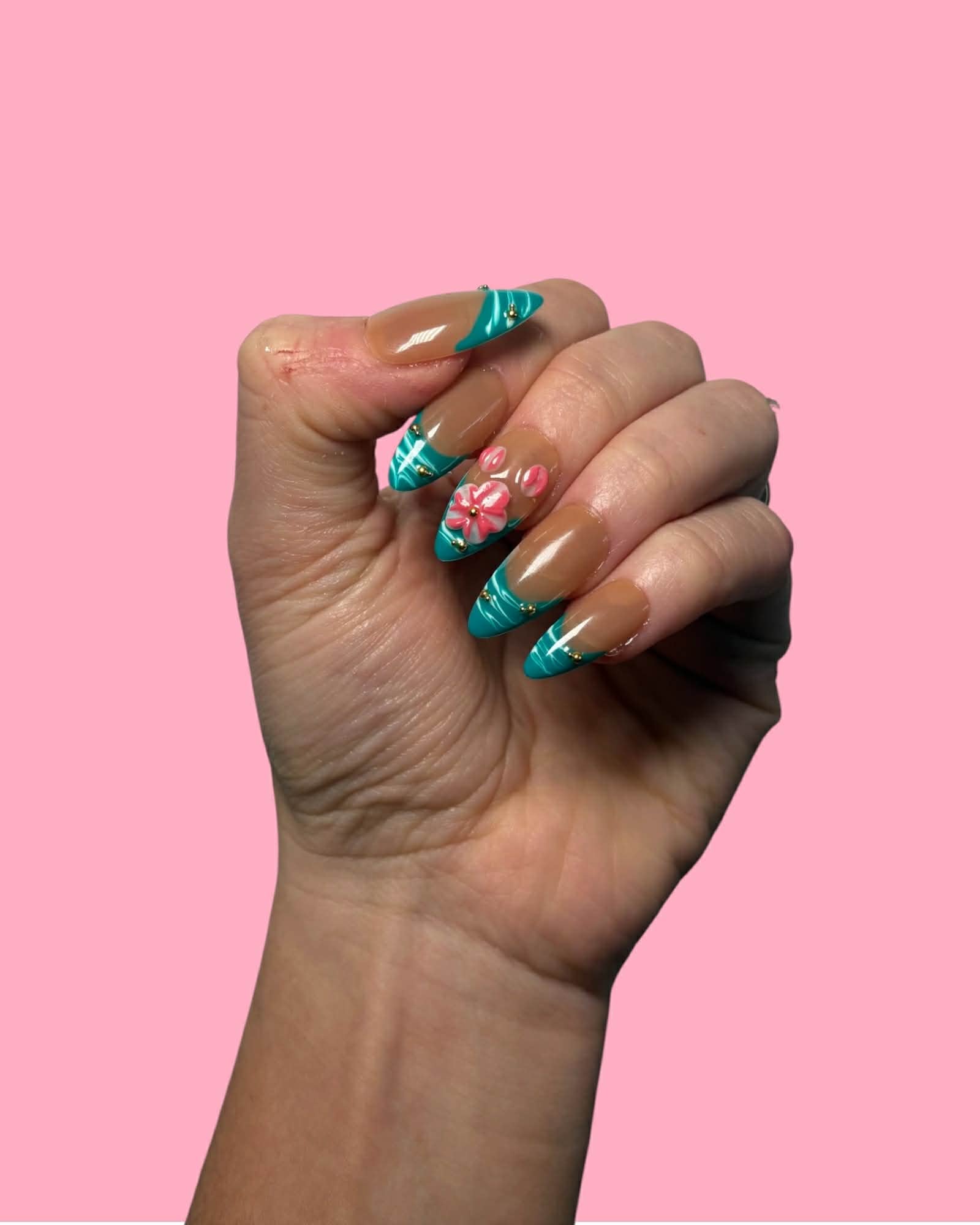Turquoise Blossom