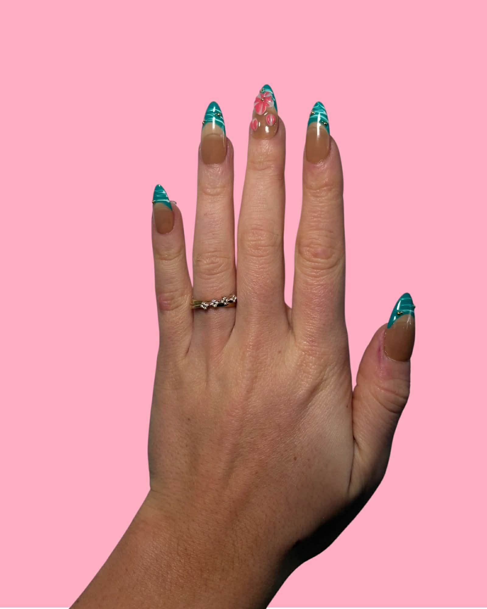 Turquoise Blossom
